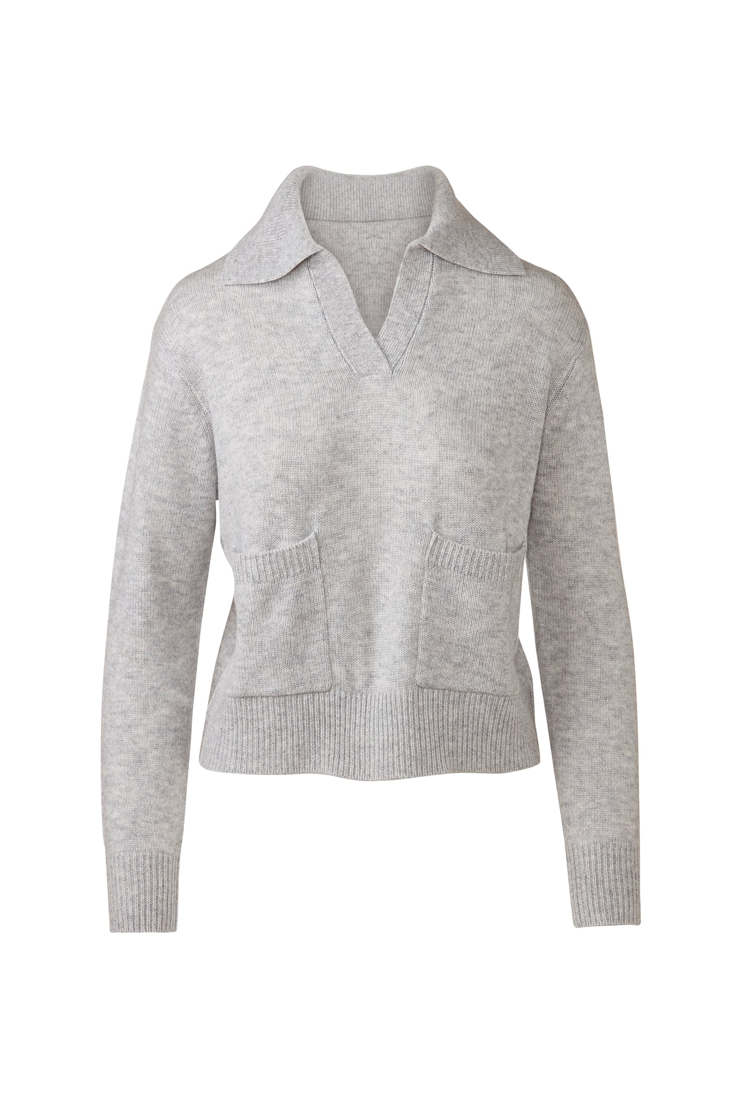 &Isla Splitneck Pocket Polo