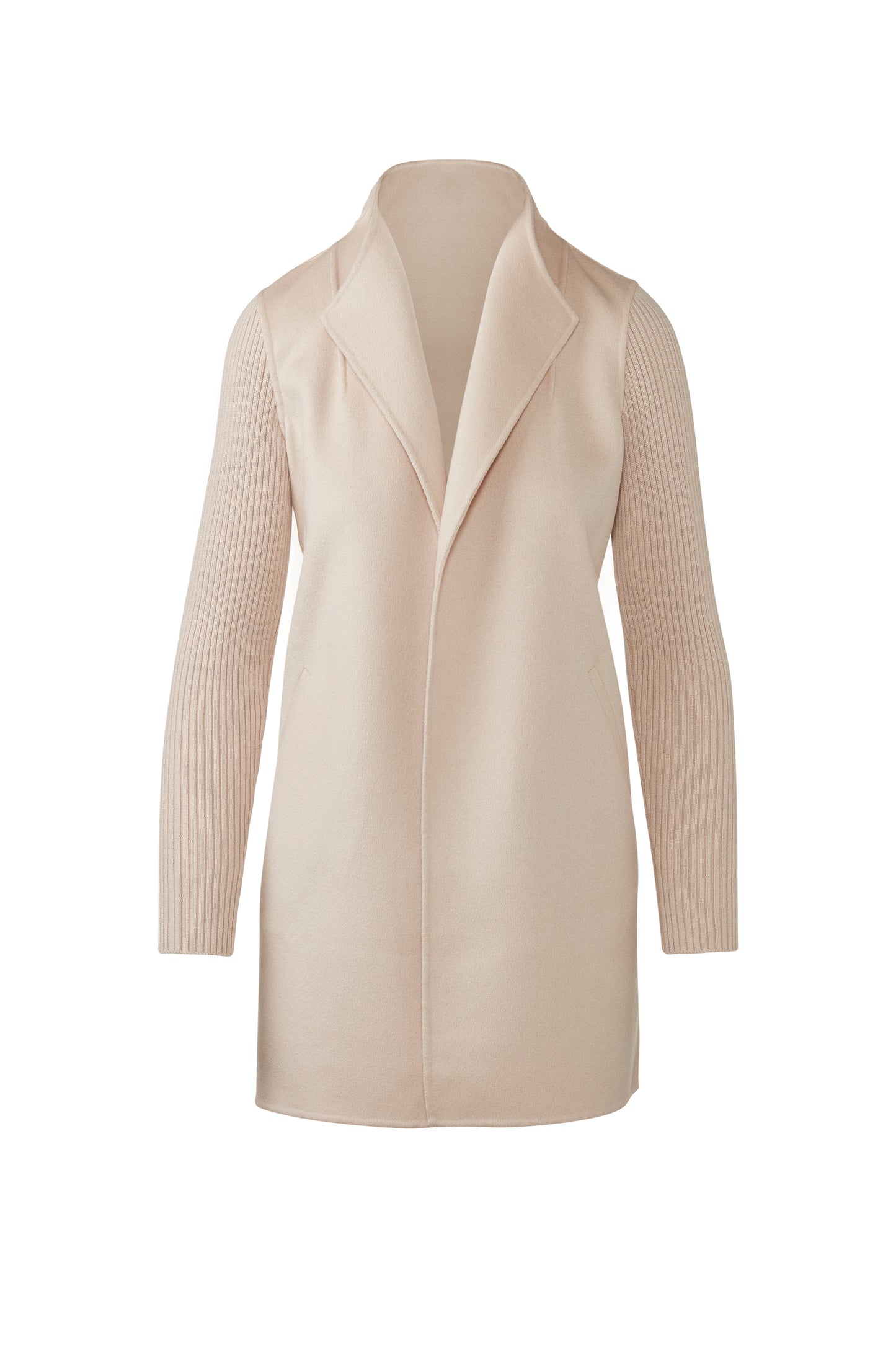 Rib Sleeve Coat