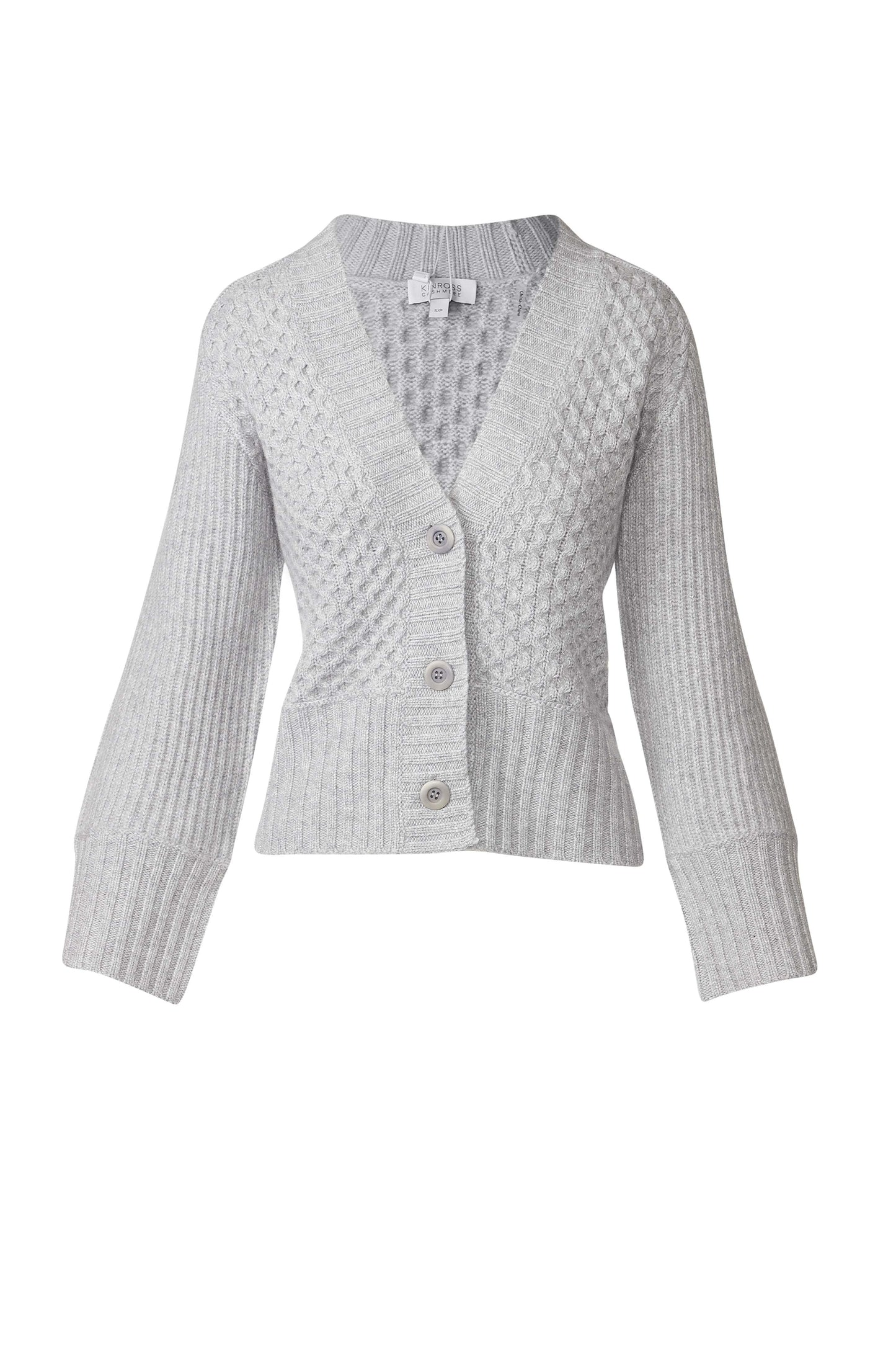 LUXE MIXED STITCH CARDIGAN