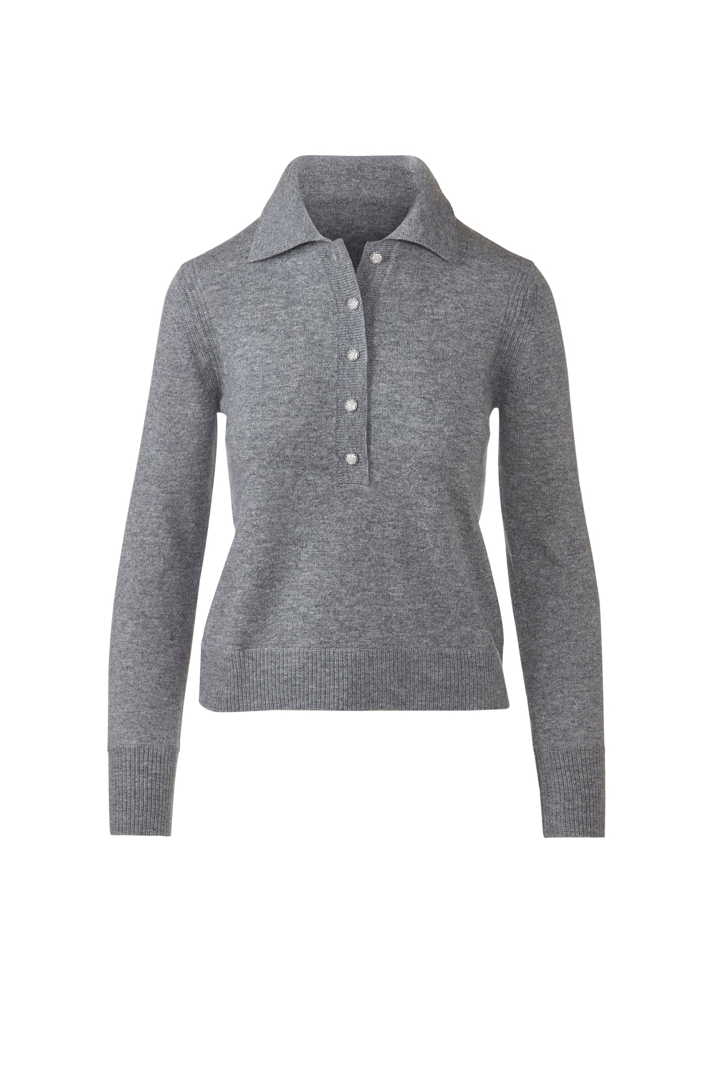 Crystal Button Polo
