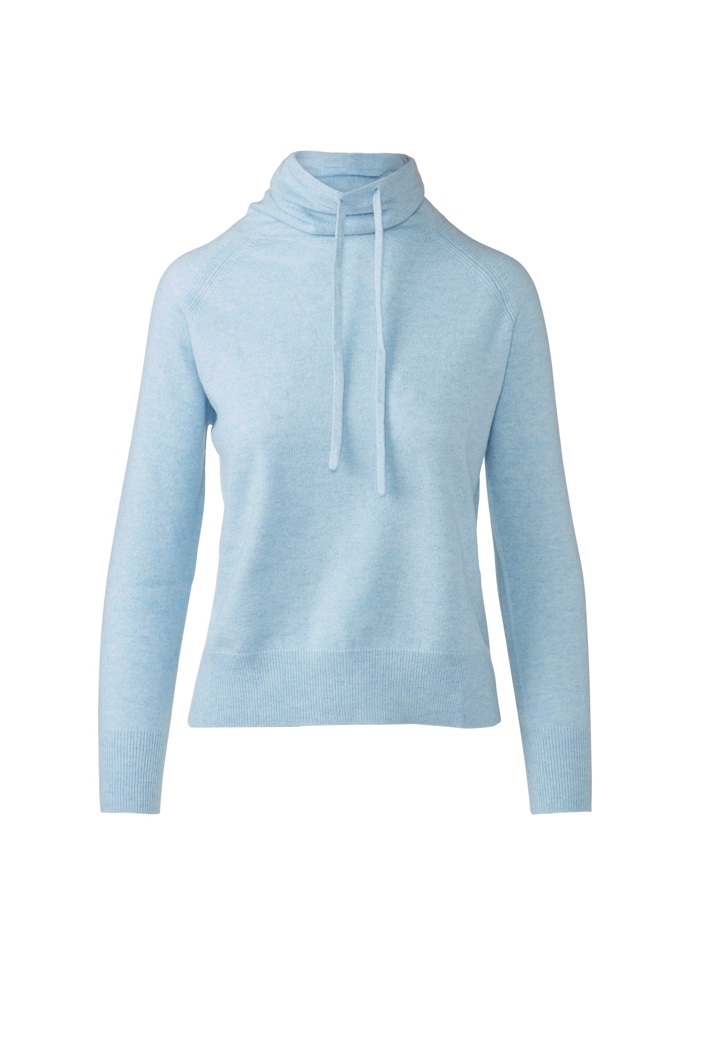 Drawstring Mock Pullover
