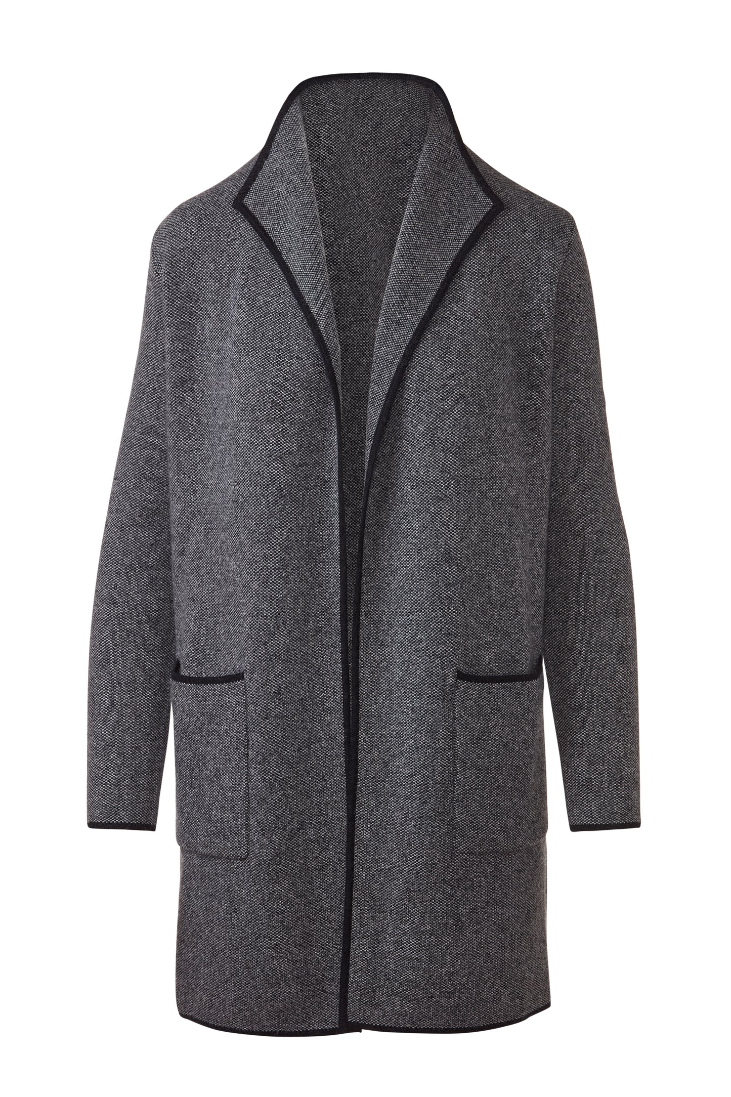 Doubleknit Tweed Easy Cardigan