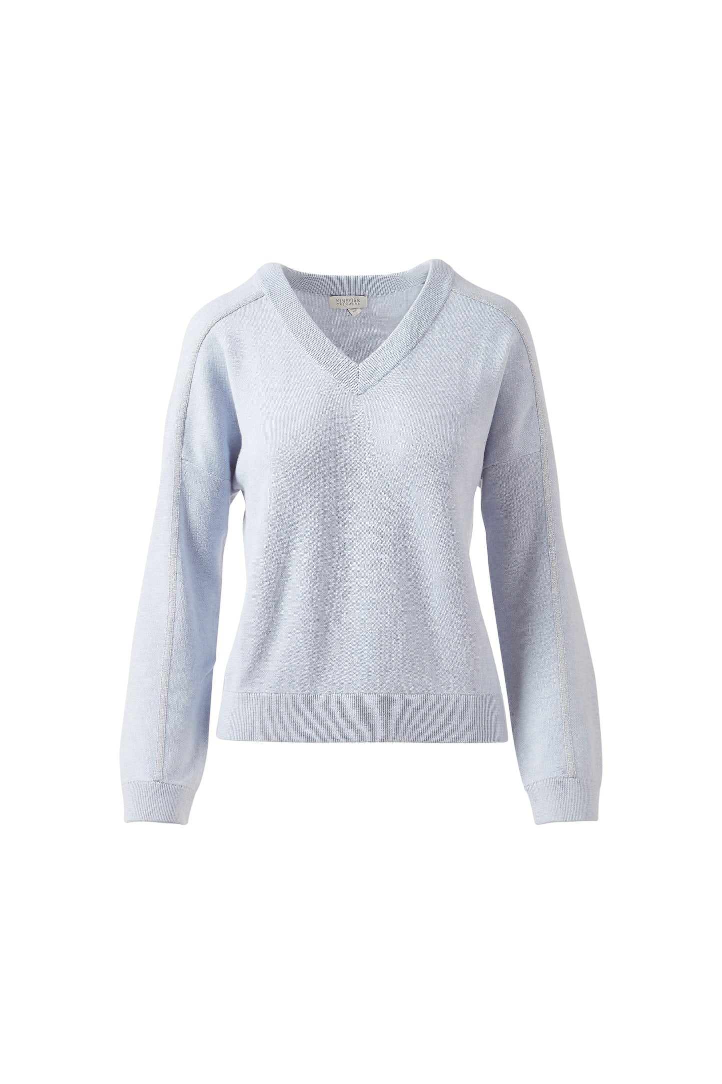 LUREX TIPPED DOUBLEKNIT VEE