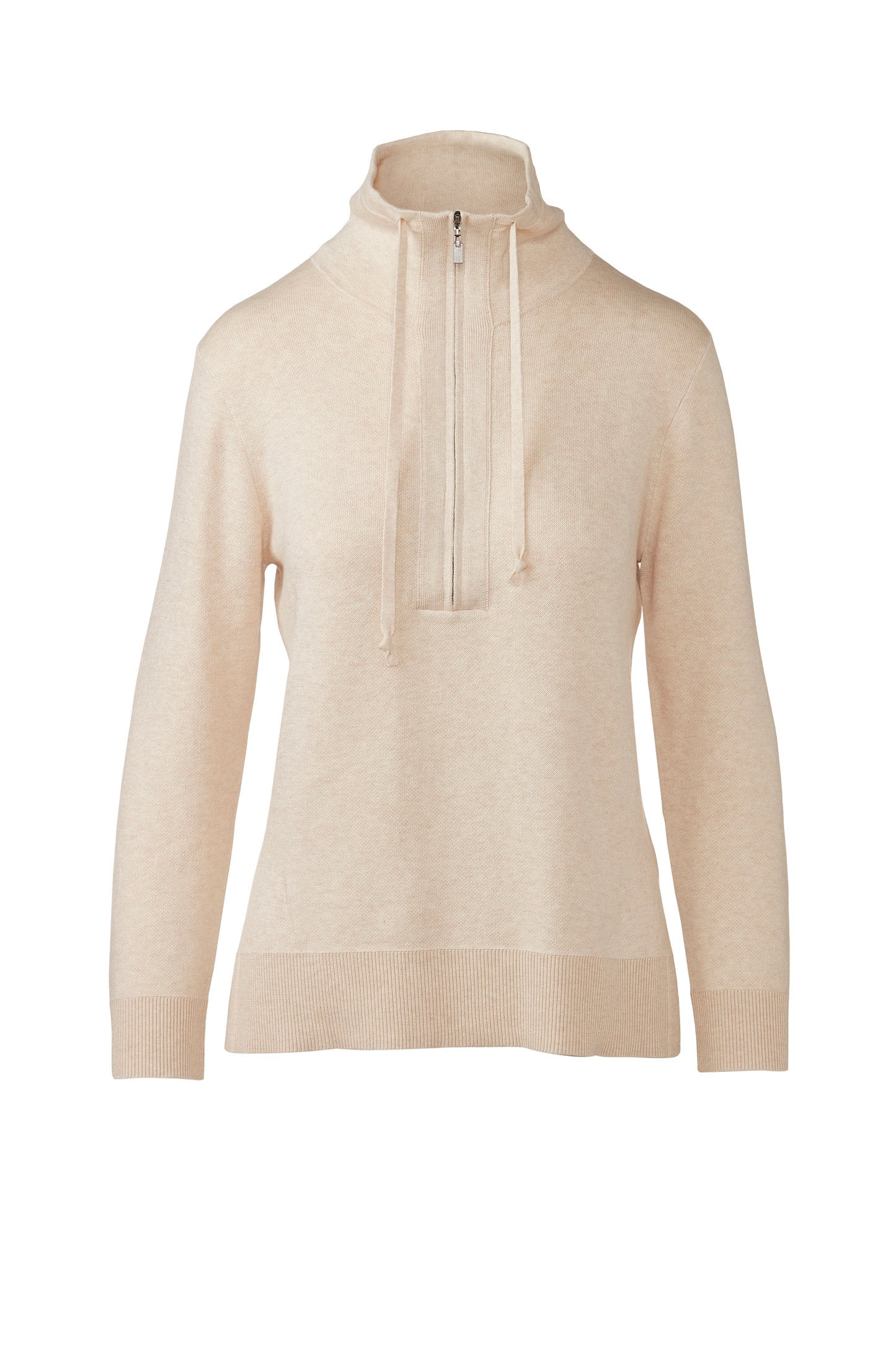 Relaxed Zip Mock Funnel