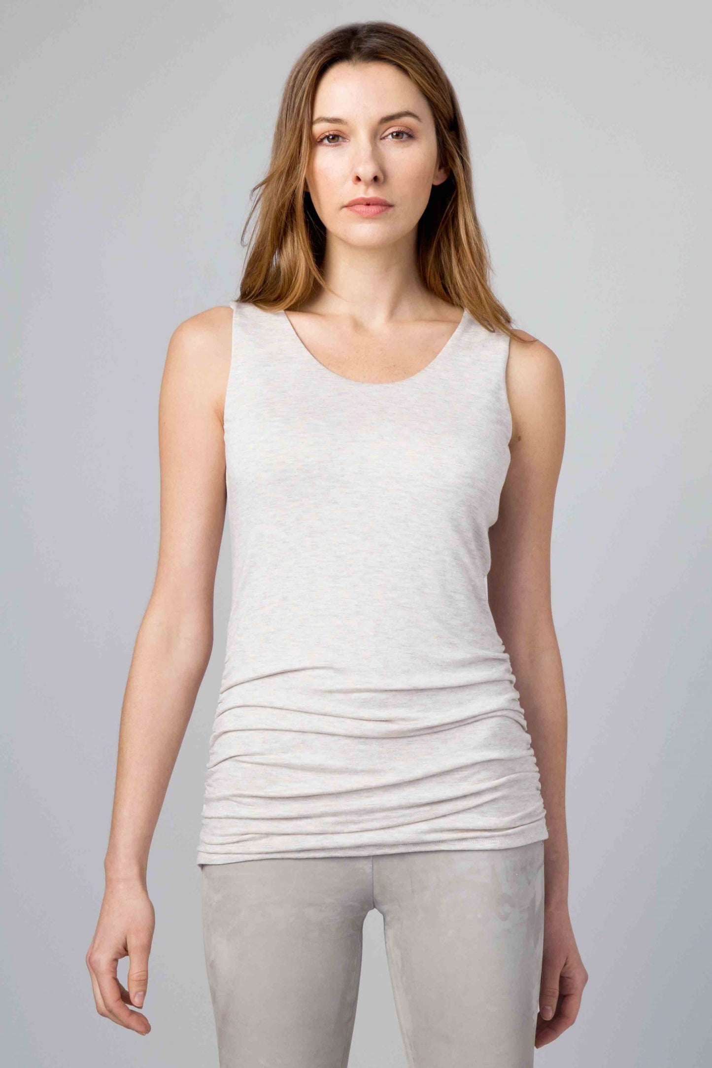 RUCHED TANK