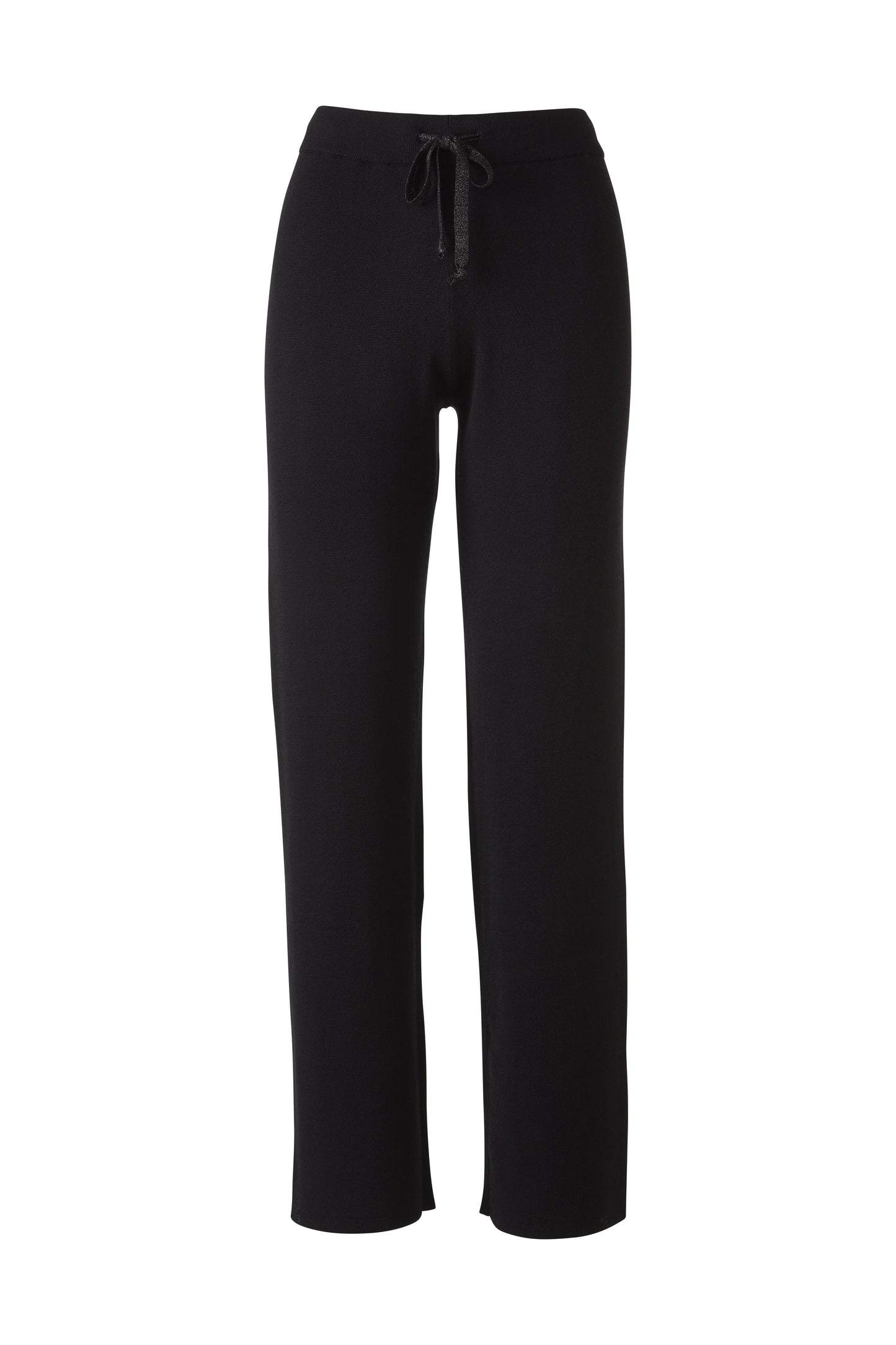 Doubleknit Lurex Drawstring Pant