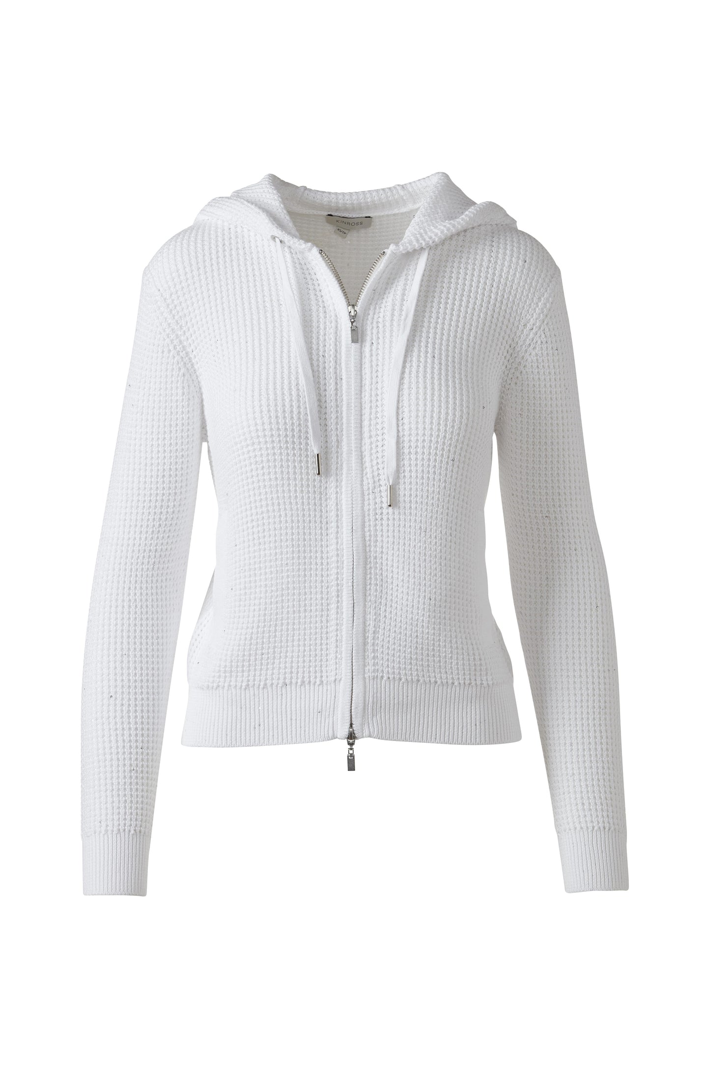 SEQUIN THERMAL ZIP HOODIE