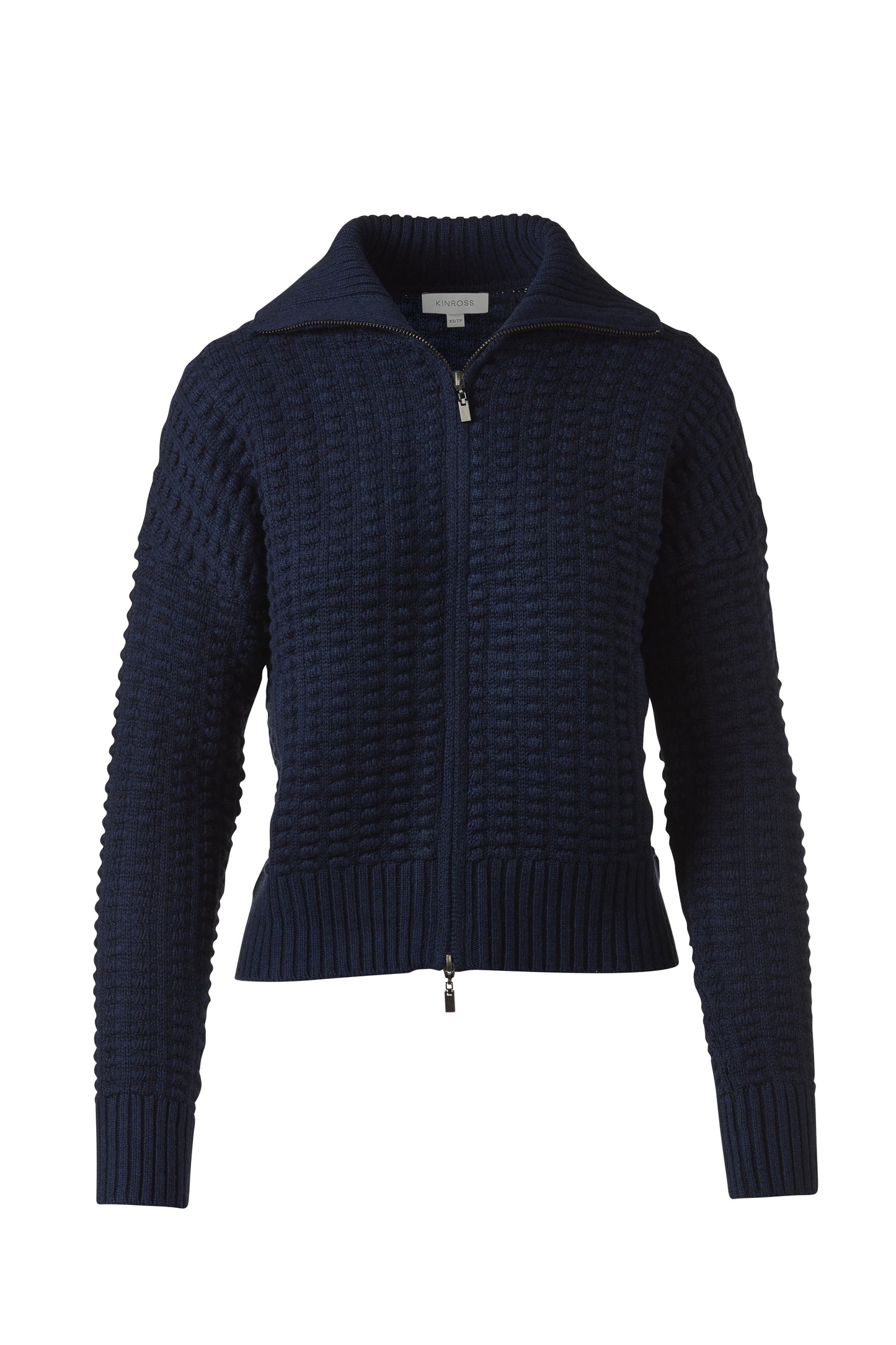 Bobble Zip Cardigan