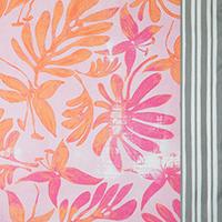 TROPICAL FLORAL SQUARE SCARF