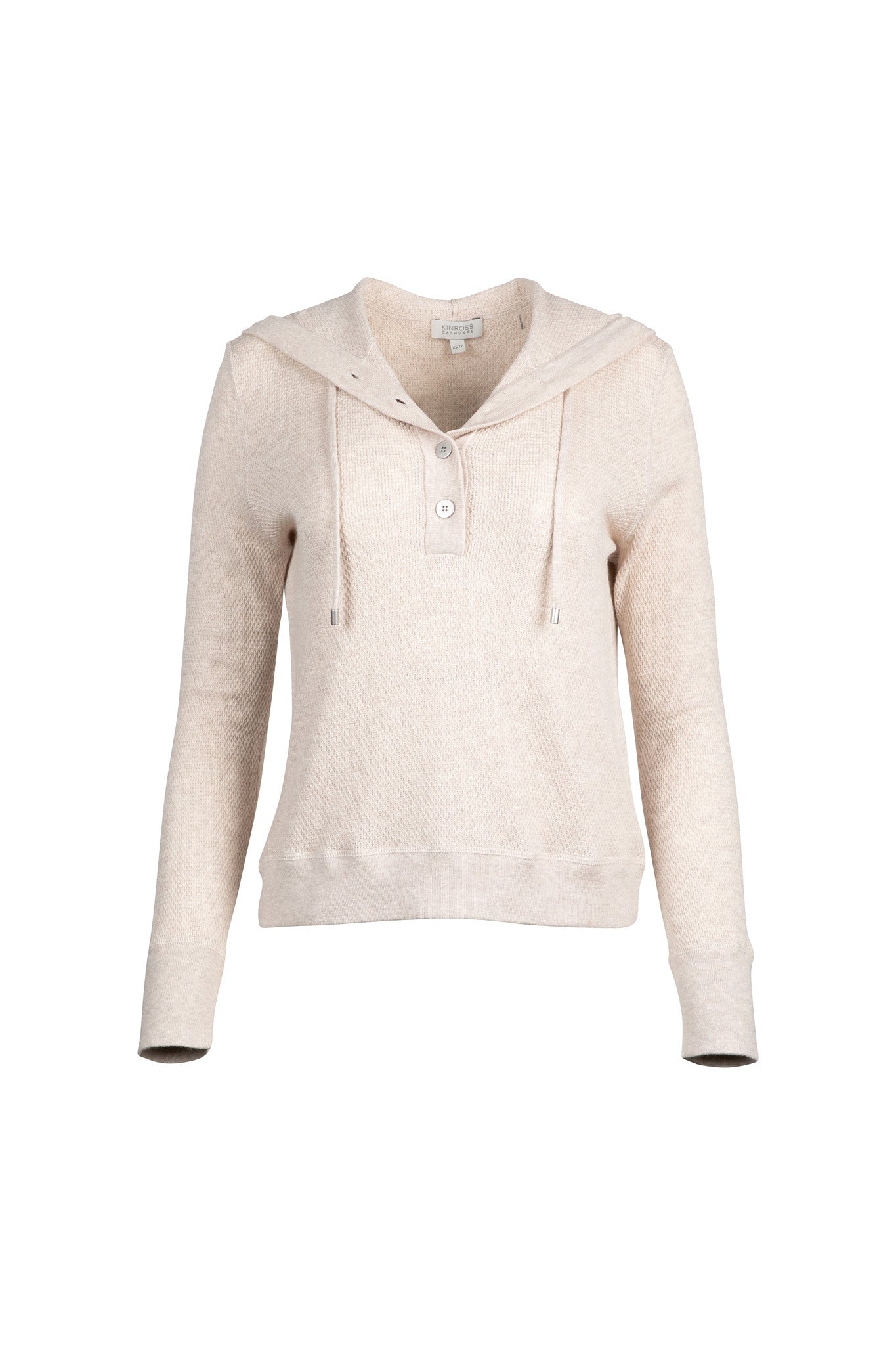 TEXTURED PULLOVER HOODIE