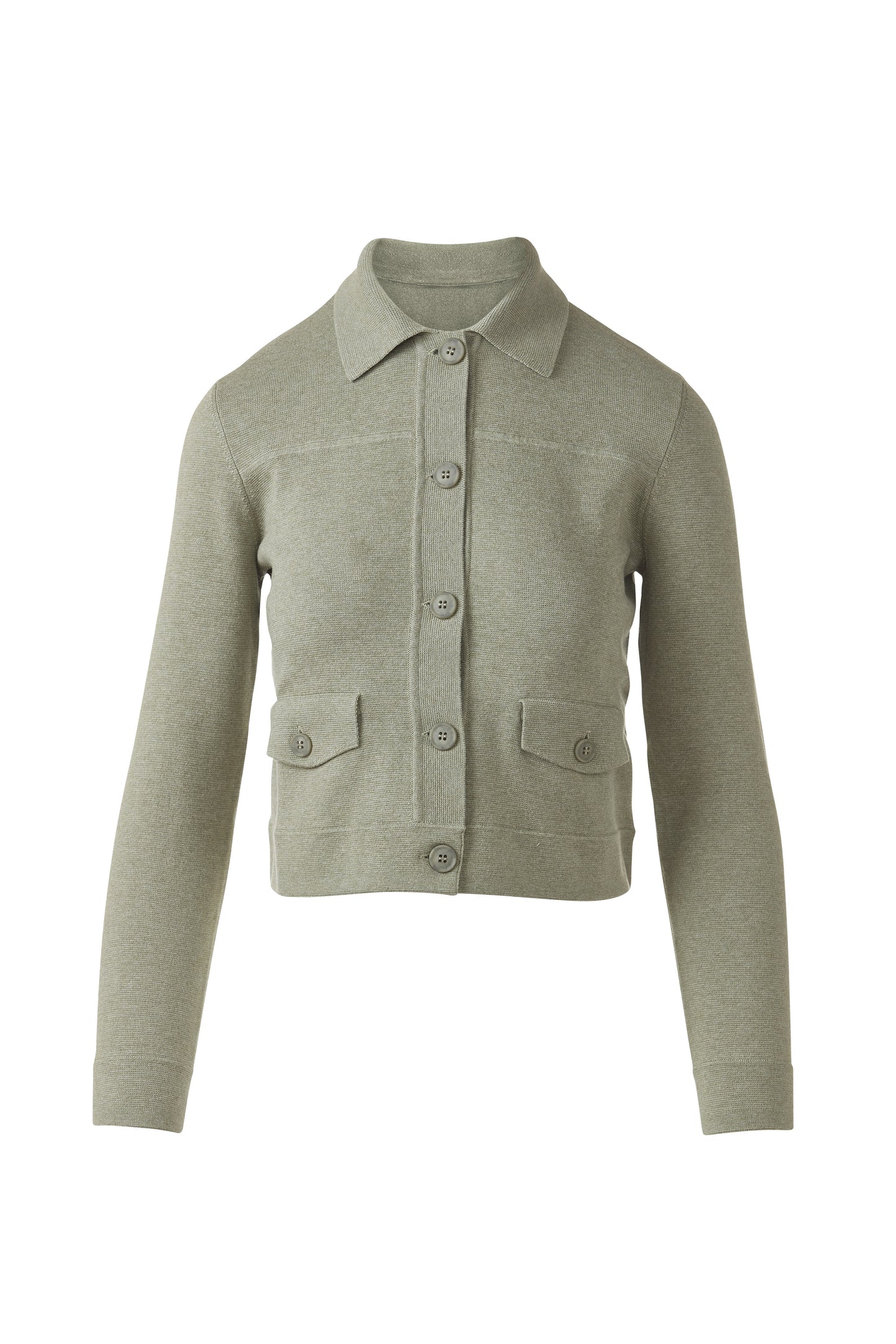 TRAVEL SHACKET in SAGE