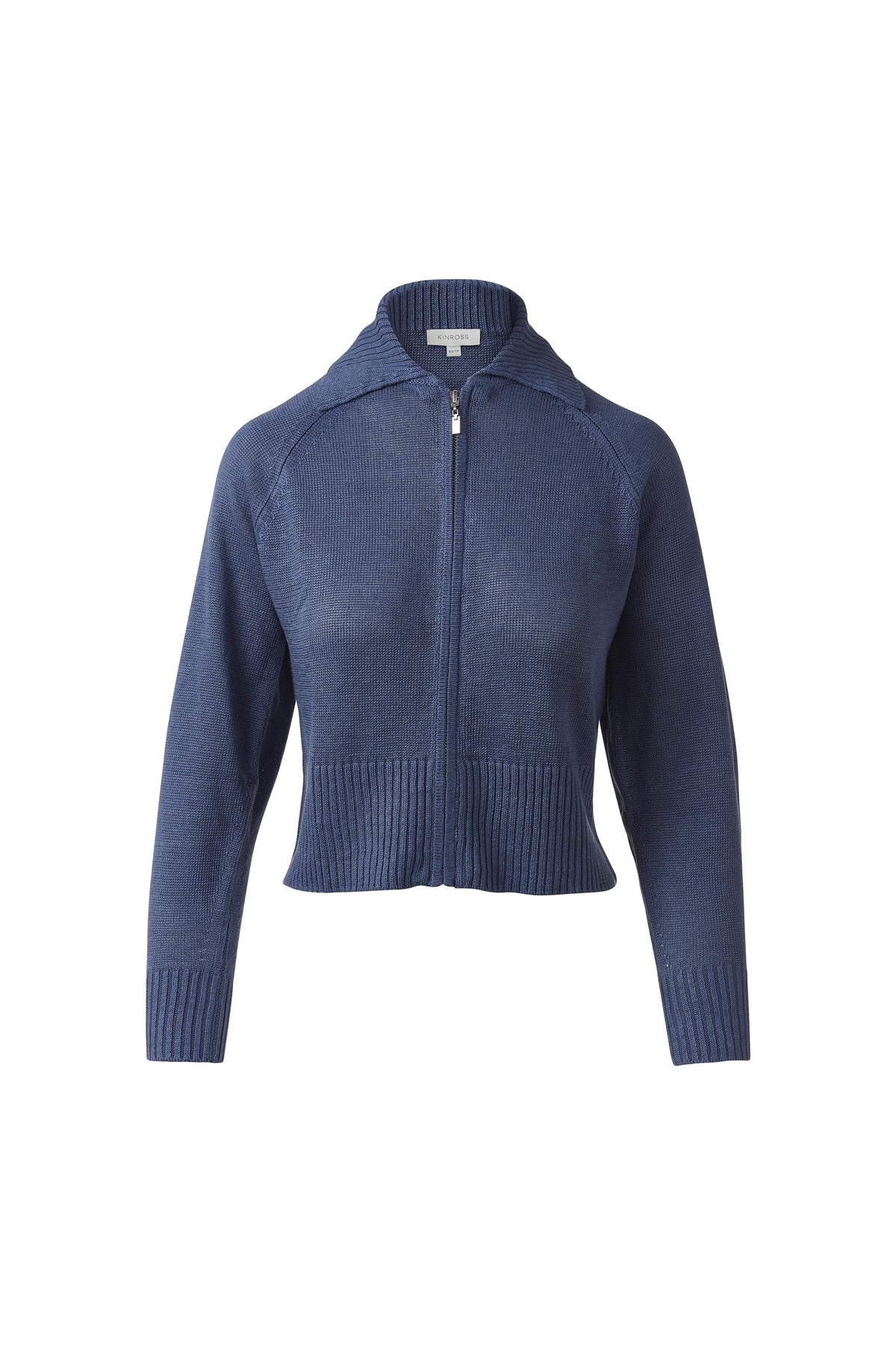 Crop Zip Cardigan