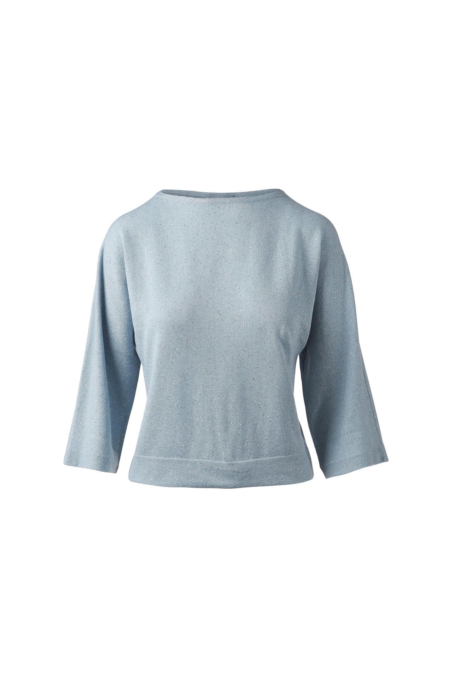 SEQUIN EASY CROP PULLOVER