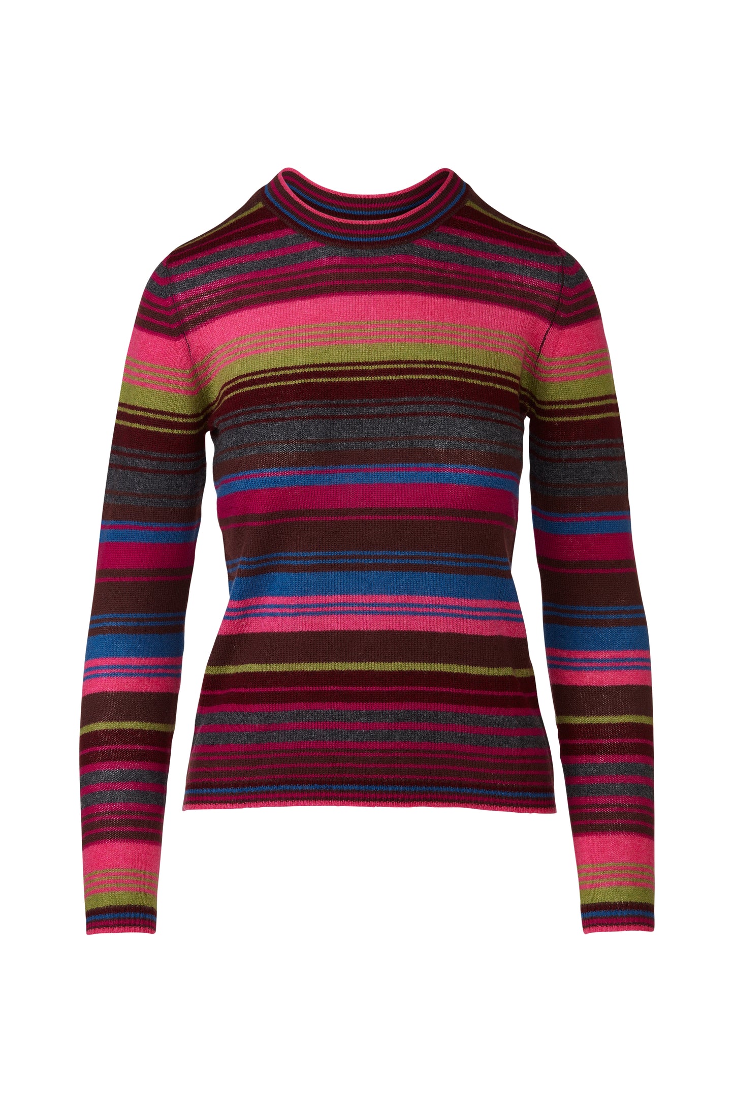 &Isla Micro Stripe Crew