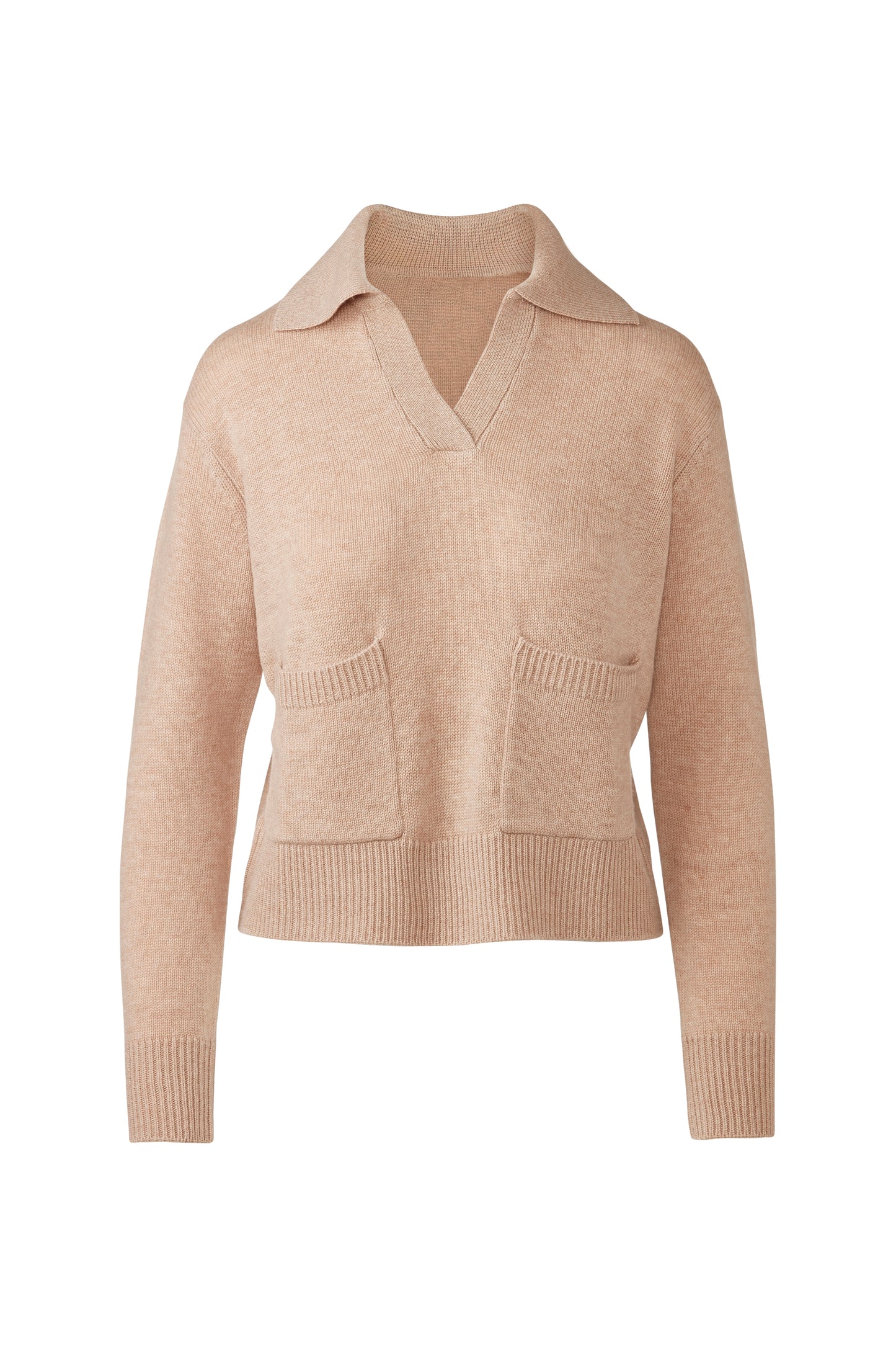 &Isla Splitneck Pocket Polo
