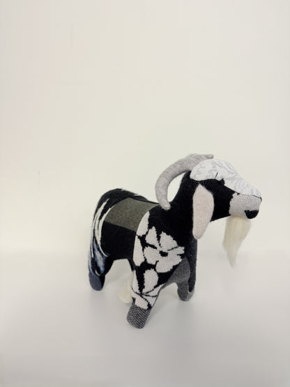 SMALL STUFFED GOAT - MILES THE GOAT