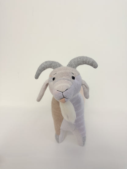 SMALL STUFFED GOAT - NORA THE GOAT
