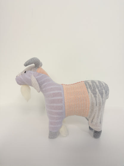 SMALL STUFFED GOAT - NORA THE GOAT