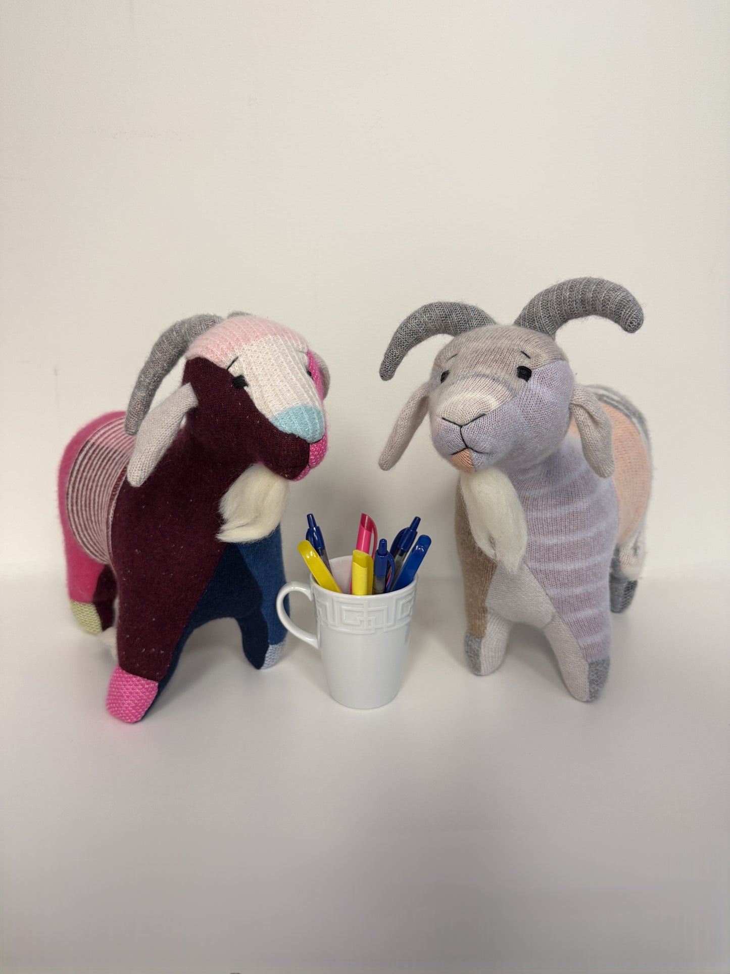 SMALL STUFFED GOAT - NORA THE GOAT