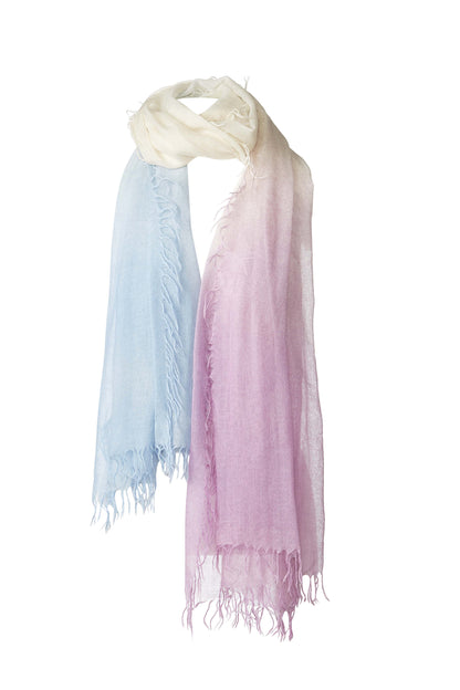 MULTI-COLOR SPRAY PRINT SCARF