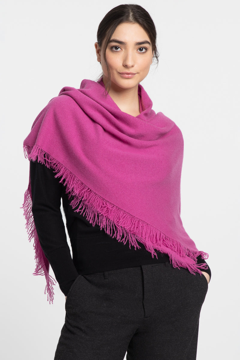 Cashmere Triangle Wrap