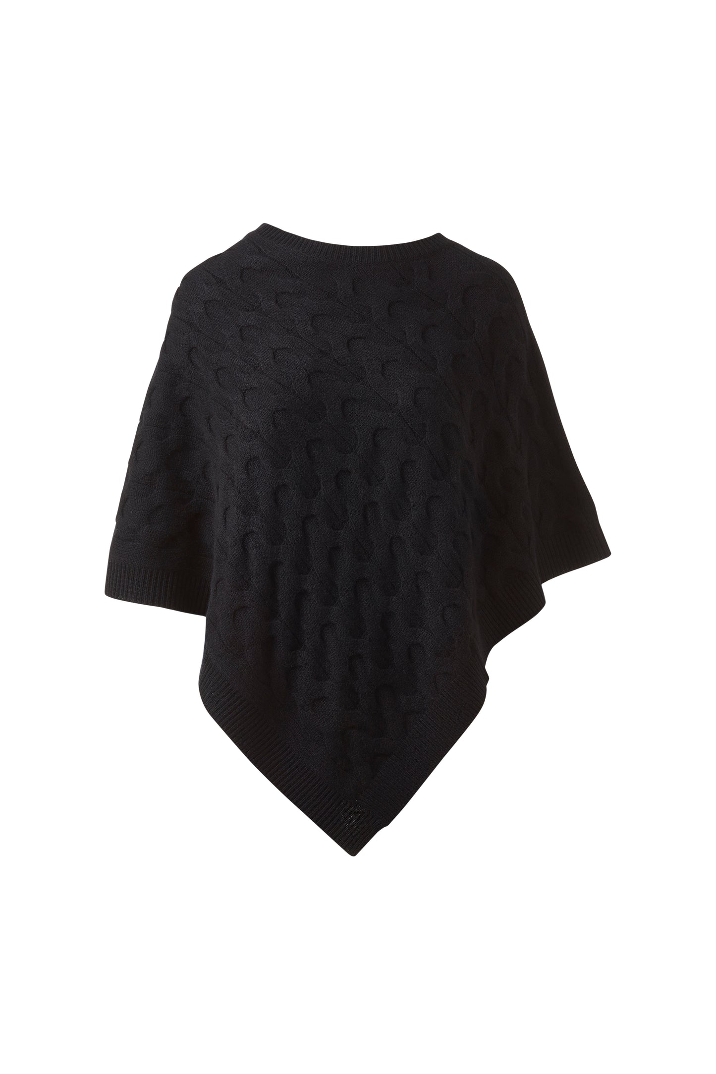 LUXE CABLE PONCHO