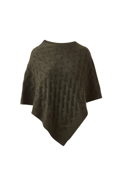 LUXE CABLE PONCHO