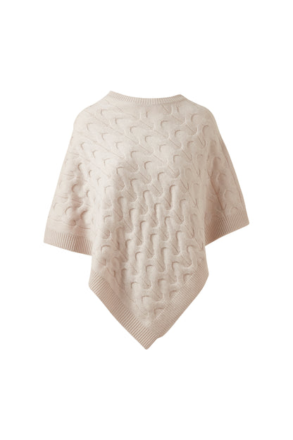 LUXE CABLE PONCHO
