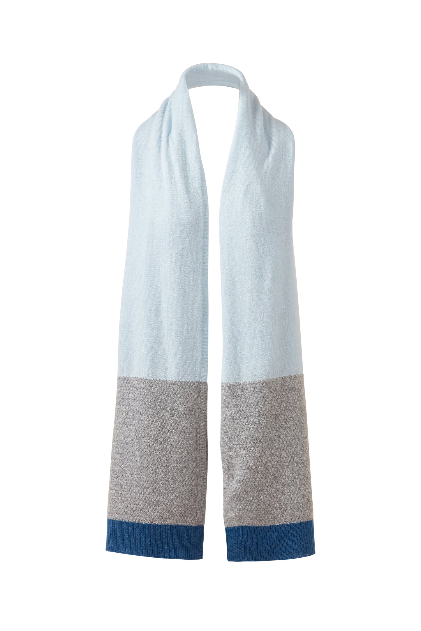 TEXTURED COLORBLOCK WRAP