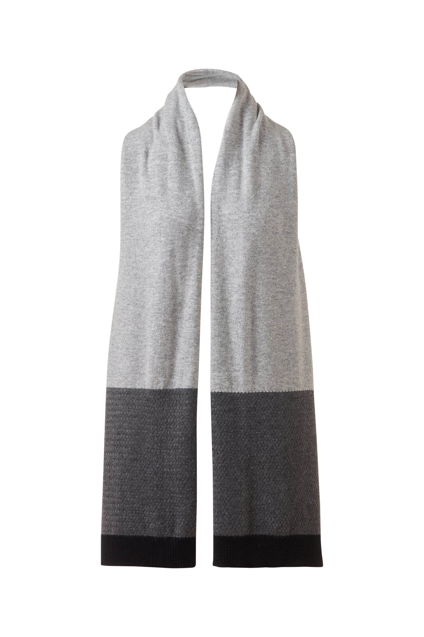 TEXTURED COLORBLOCK WRAP