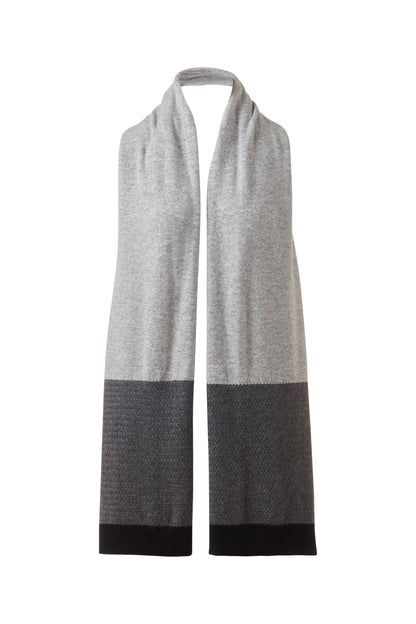 TEXTURED COLORBLOCK WRAP