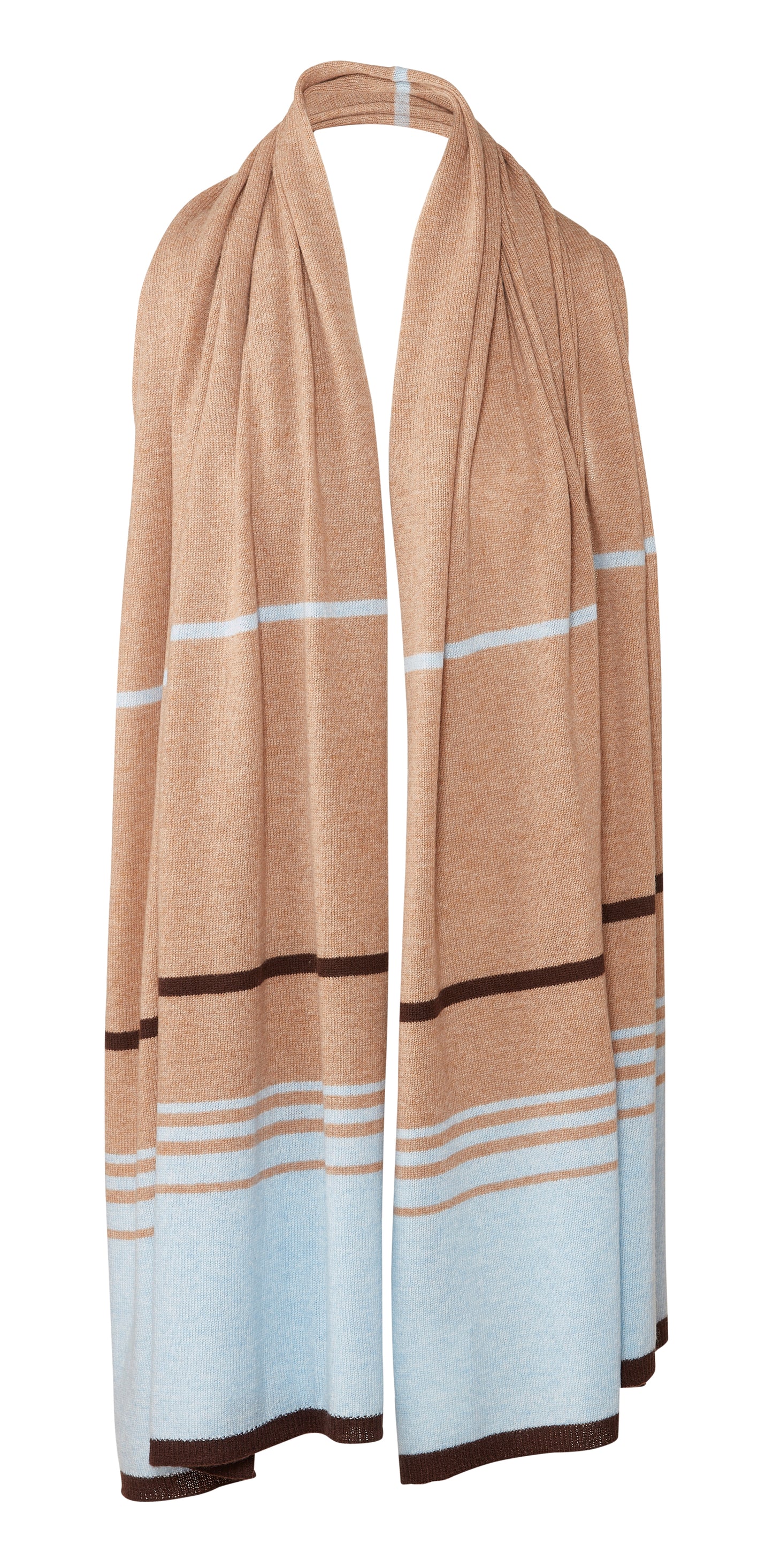 Colorblock Travel Wrap