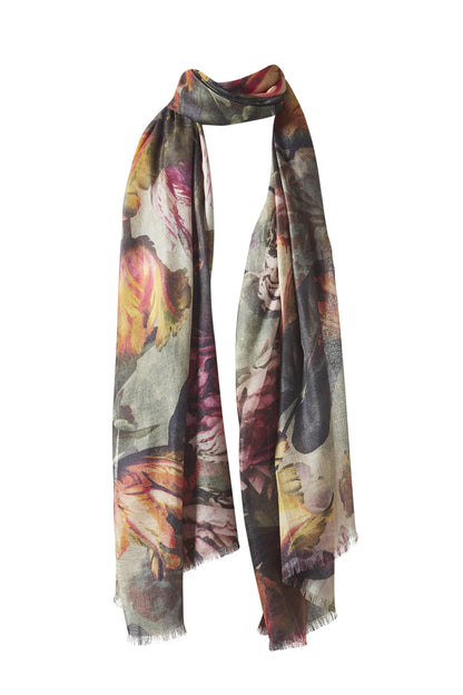 TULIP PRINT SCARF