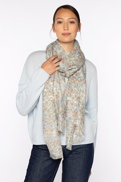 PEBBLE PRINT SCARF