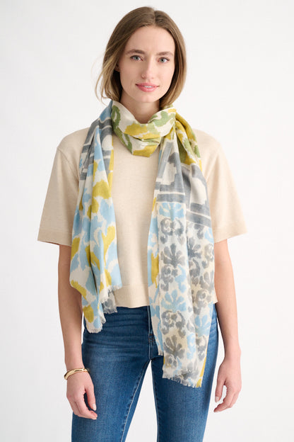 Modern Glen Print Scarf
