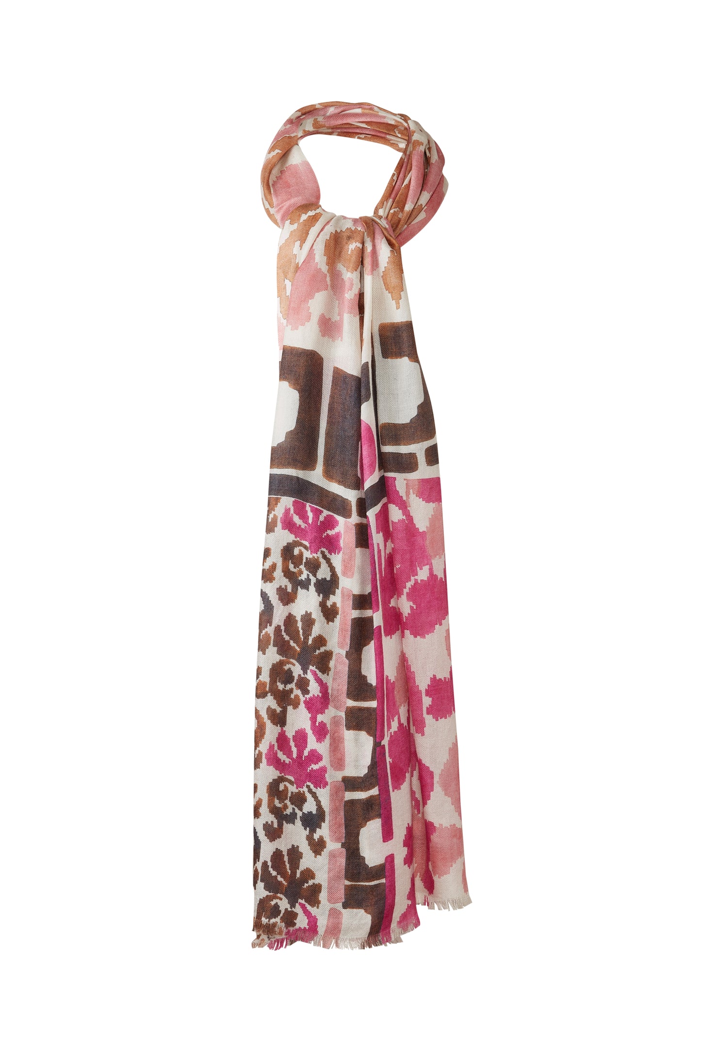 Modern Glen Print Scarf