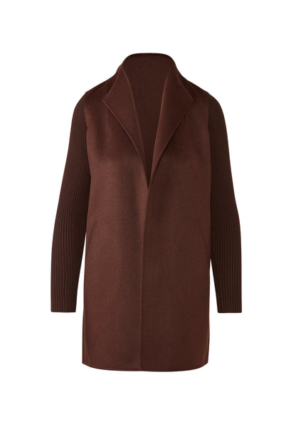 Rib Sleeve Coat
