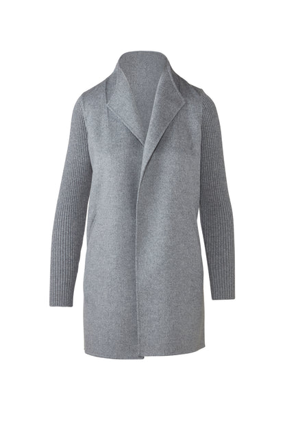 Rib Sleeve Coat