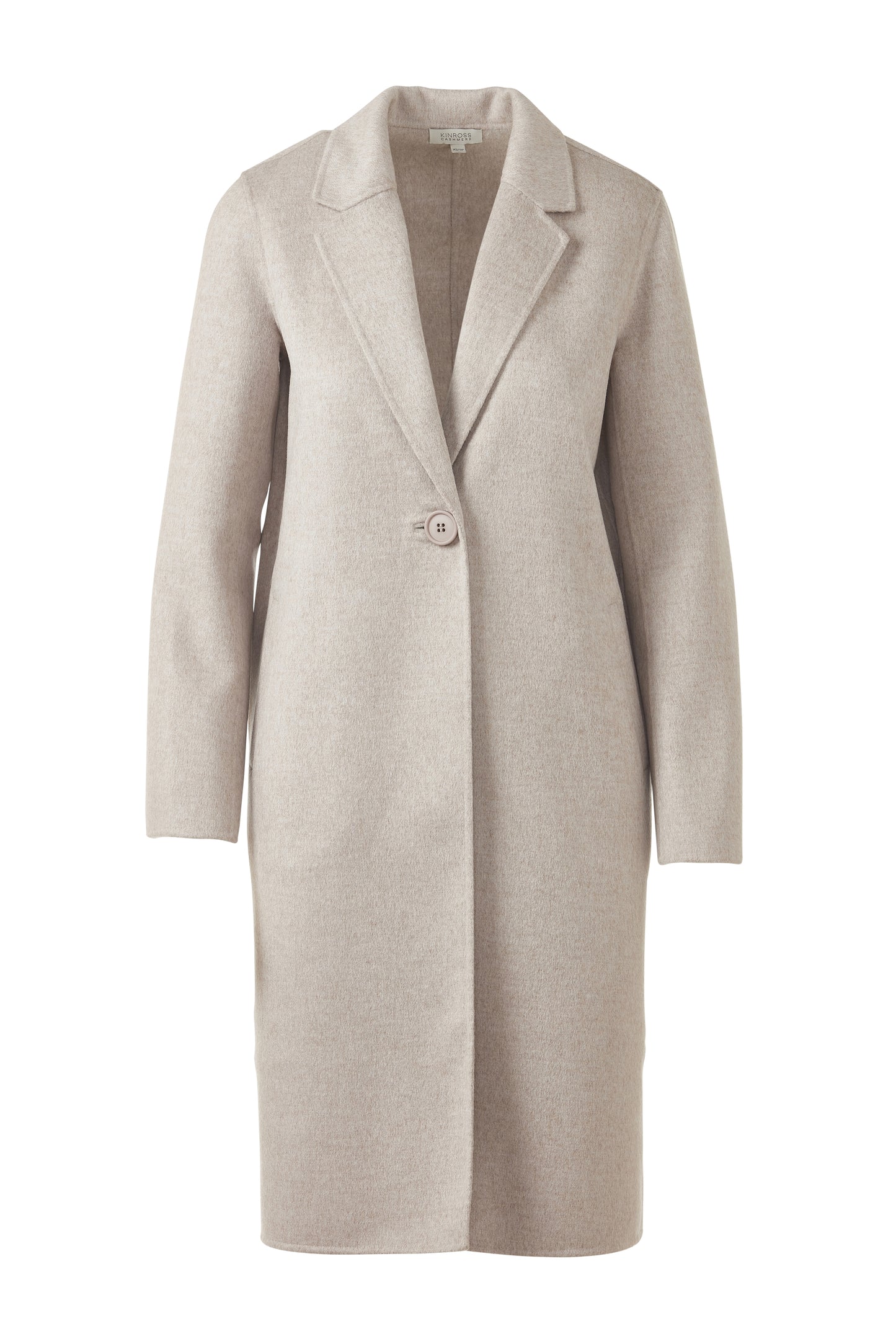 LONG NOTCH COLLAR COAT