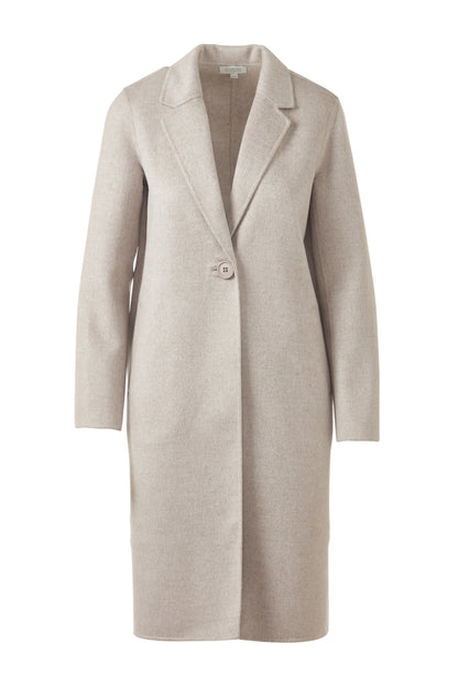LONG NOTCH COLLAR COAT