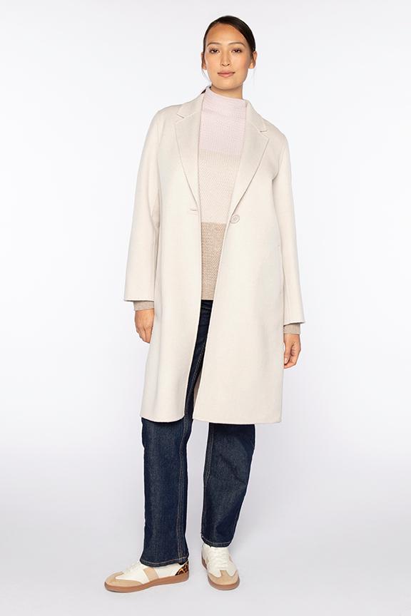 LONG NOTCH COLLAR COAT