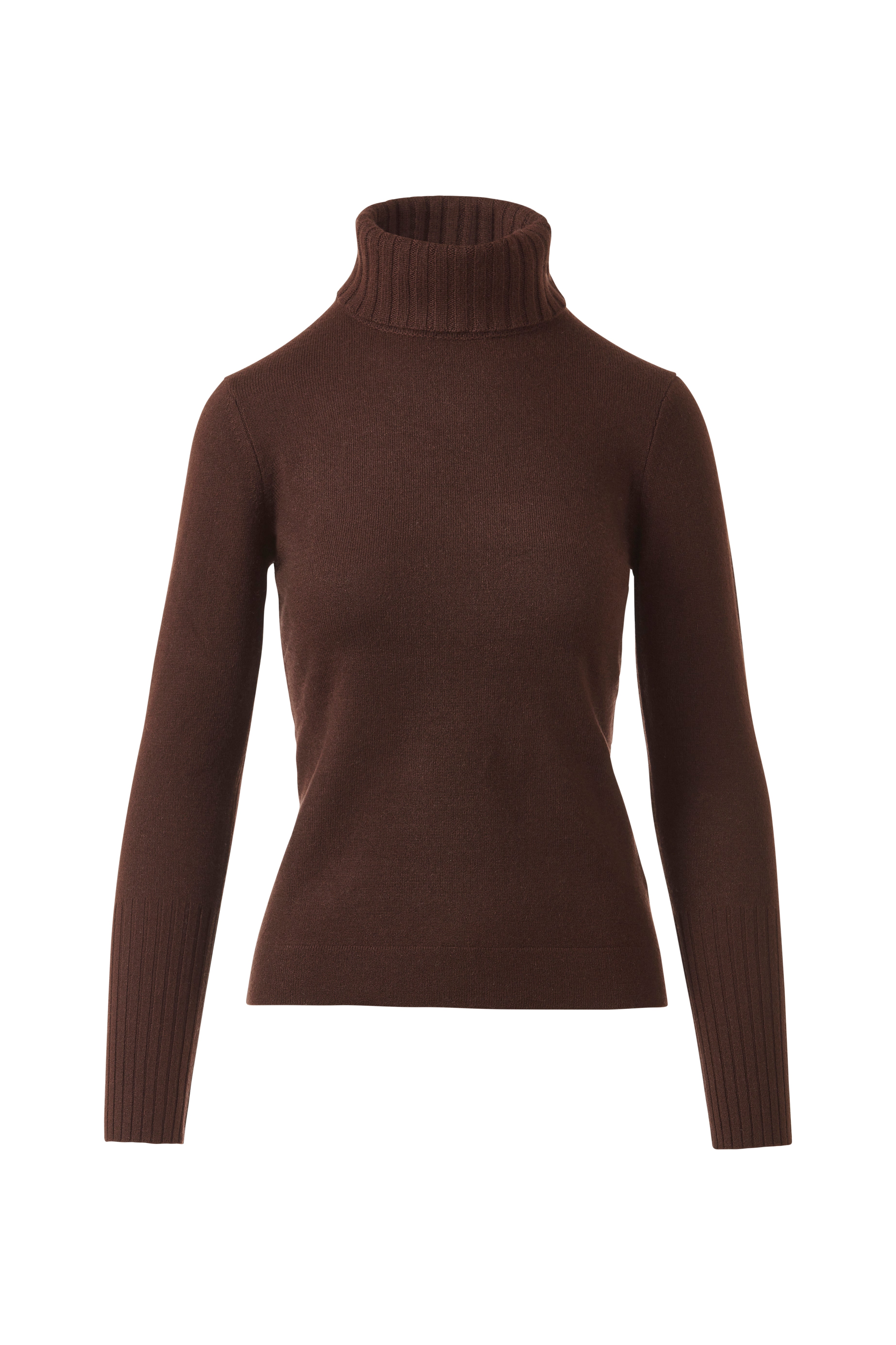 CHUNKY TRIM T-NECK – Kinross Cashmere
