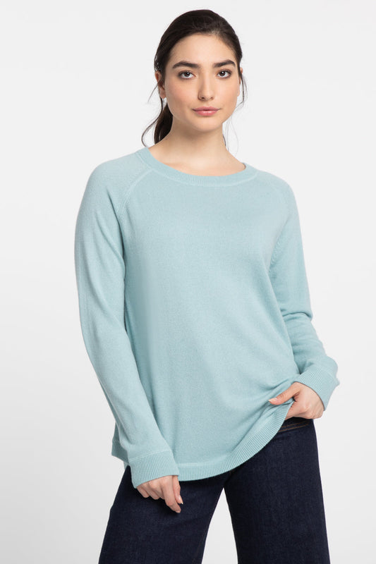 ROUND HEM SWEATSHIRT