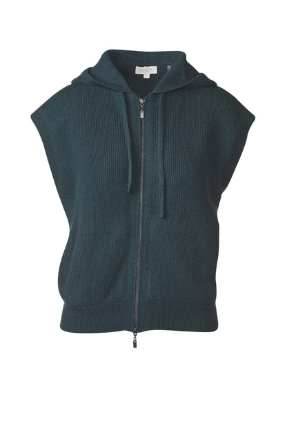 S/L RIB ZIP HOODIE