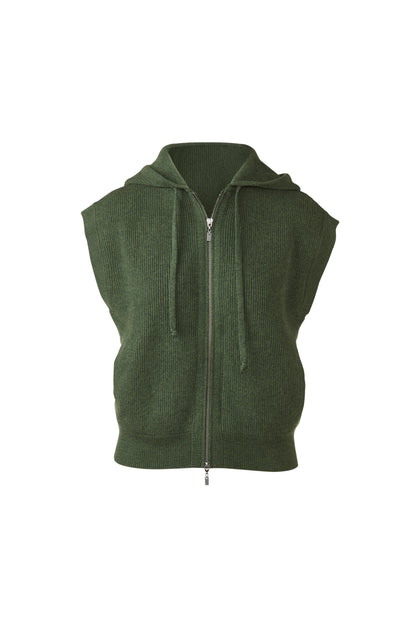 S/L Rib Zip Hoodie