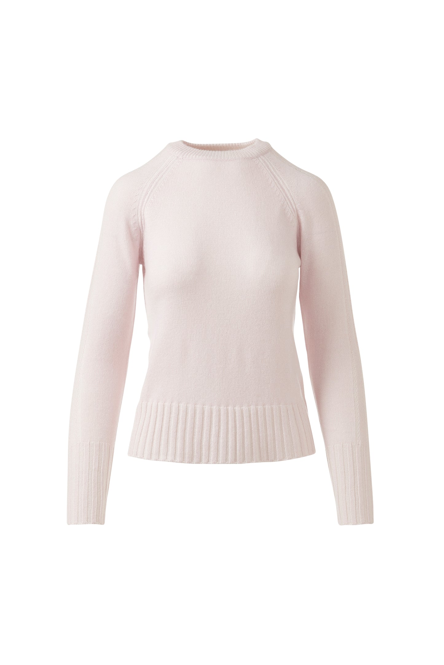 PLAITED RIB TRIM CREW