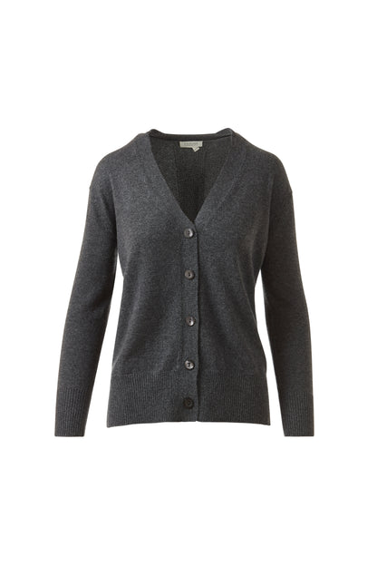 HI-LOW EASY BUTTON CARDIGAN