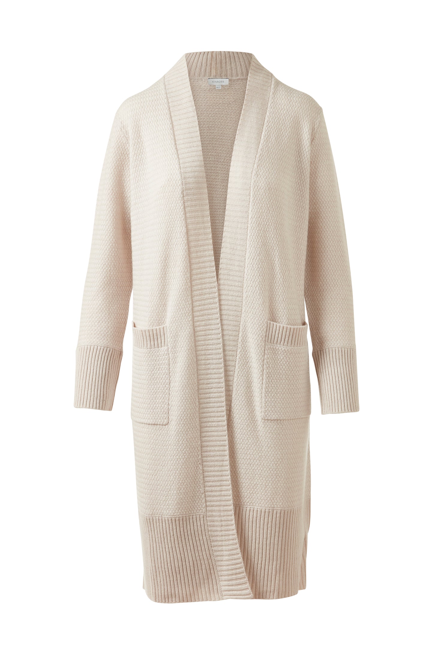 TEXTURED DUSTER CARDIGAN