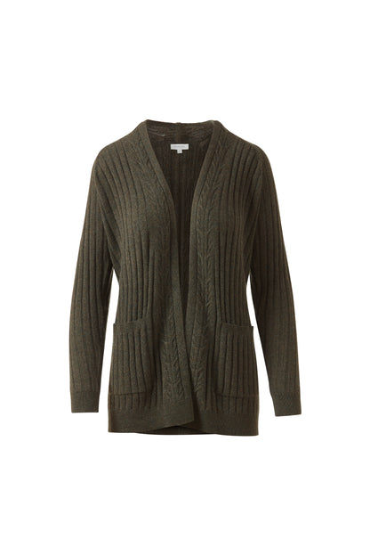 EASY CABLE DETAIL CARDIGAN