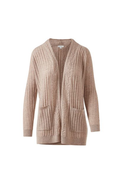 EASY CABLE DETAIL CARDIGAN